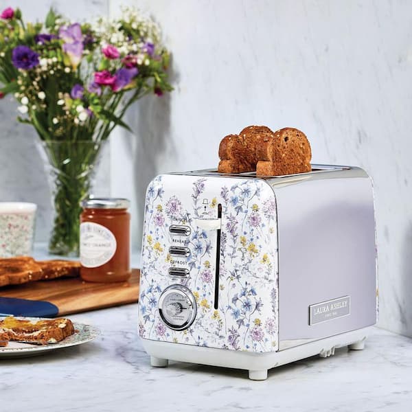 Laura Ashley 850-Watt 2-Slice Toaster, Wild Meadow VQSBT582LAWM