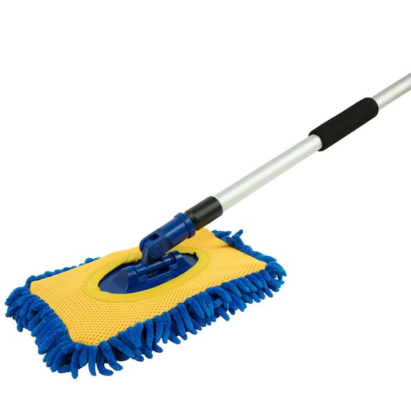 microfiber car wash brush mop kit
