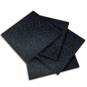 GYM RUBBER FLOORING Mats Heavy Duty Commercial Floor Tiles Matting 1M X