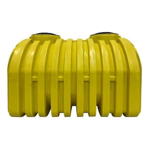 1000 Gal. Yellow Polyethylene Two Compartment Septic Tank
