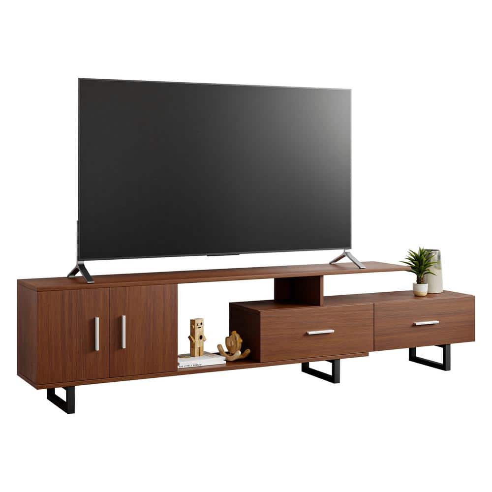 【ACME FUNITURE】GRANDVIEW TV BOARD ACME Versailles TV Console, Antique Platinum (For Flat