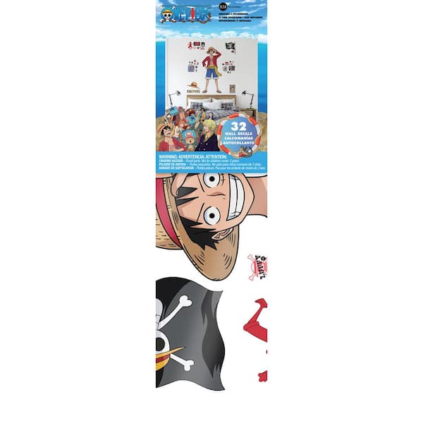 One Piece Logo Luffy A Vinyl Sticker Wall Poster Anime Car Truck Window  Decal