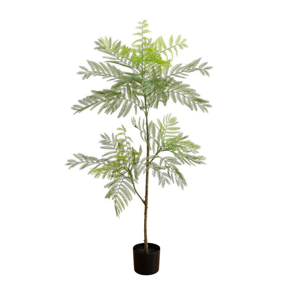 Nearly Natural 5 ft. Artificial Minimalist Jacaranda Tree P2163