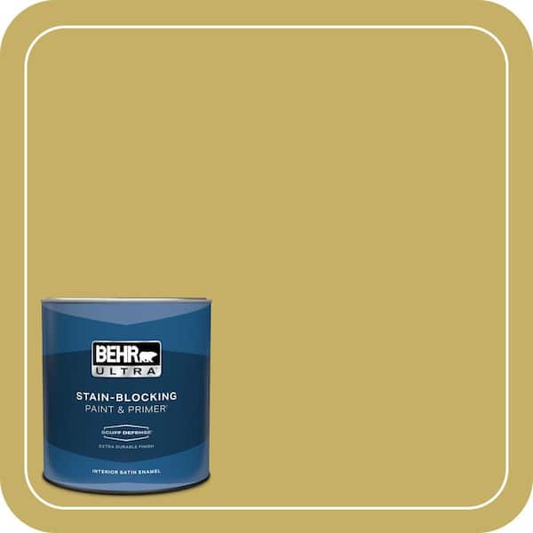 BEHR ULTRA 1 qt. #BIC-41 Champagne Grape Extra Durable Satin Enamel Interior Paint & Primer