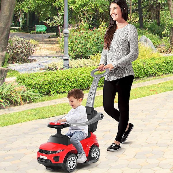 Reviews for Costway 3 in 1 Ride on Push Car Toddler Stroller