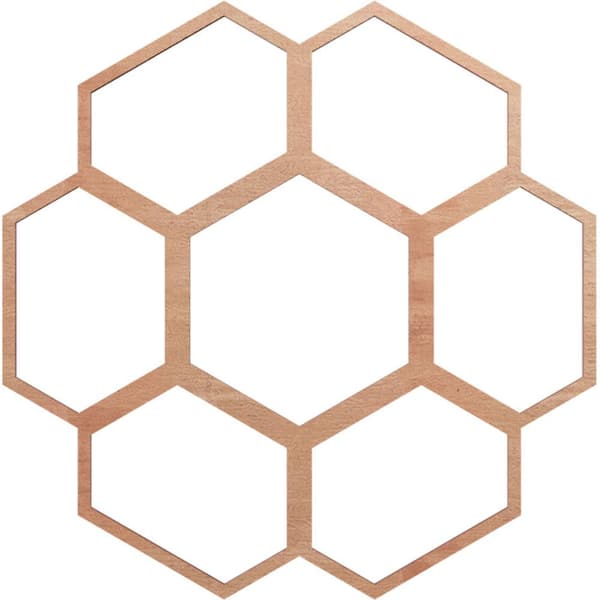 Ekena Millwork 0.25 in. x 8.5 in. x 20 in. Wood Medallion Moulding
