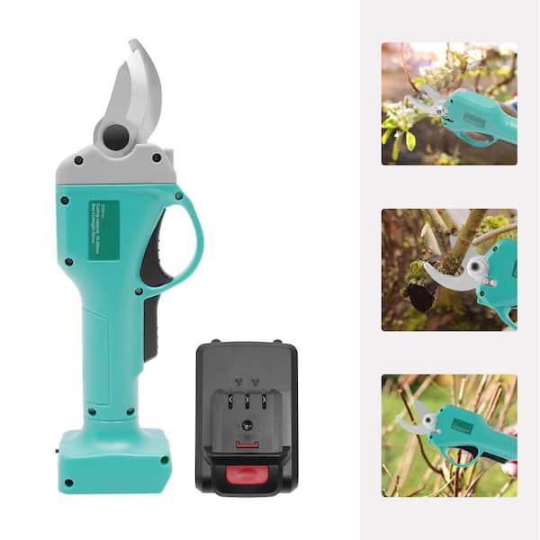 SC-8605 Professional Cordless Electric Pruning Shears Power Cutter Tool  Orchard Scissors Garden Tree Branch PrunerTrimmer