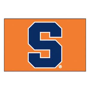 NCAA Syracuse University Orange 19 in. x 30 in. Indoor Starter Mat Accent Rug