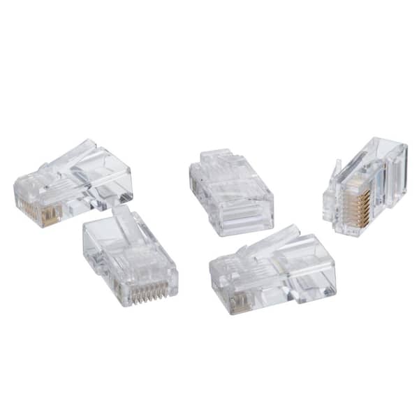 IDEAL RJ-45 8-Position 8-Contact Category 5e Modular Plugs (100 per Pack)