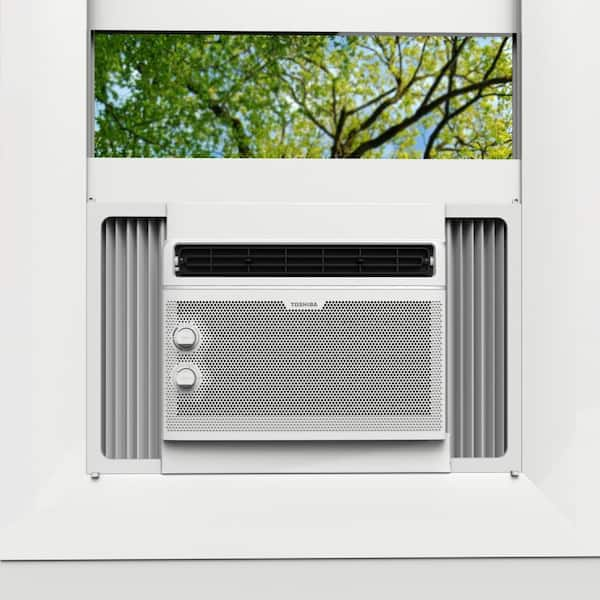 5,000 BTU 115V Window Air Conditioner Cools 150 sq. ft. in White