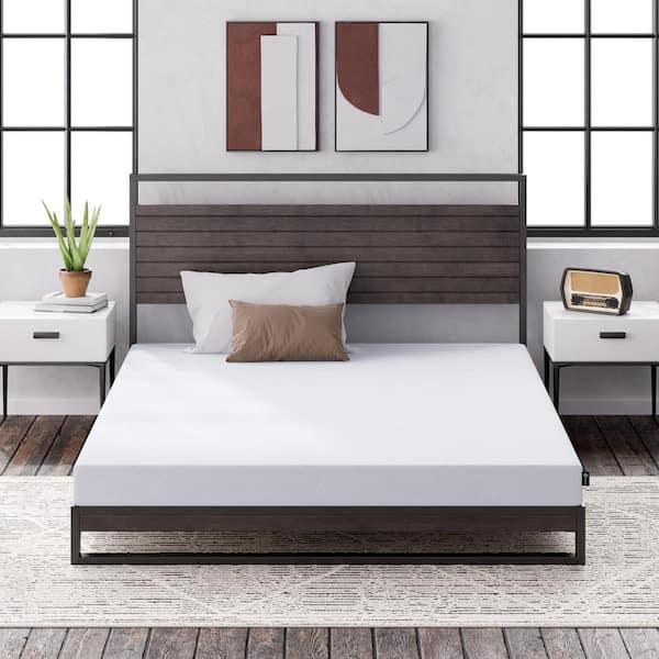Twin Medium Soothe Cooling Gel Memory Foam 6 in. Mattress