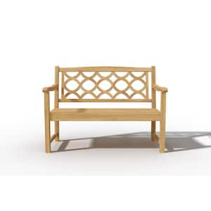 Dupont 2 Person Teak Outdoor Bench