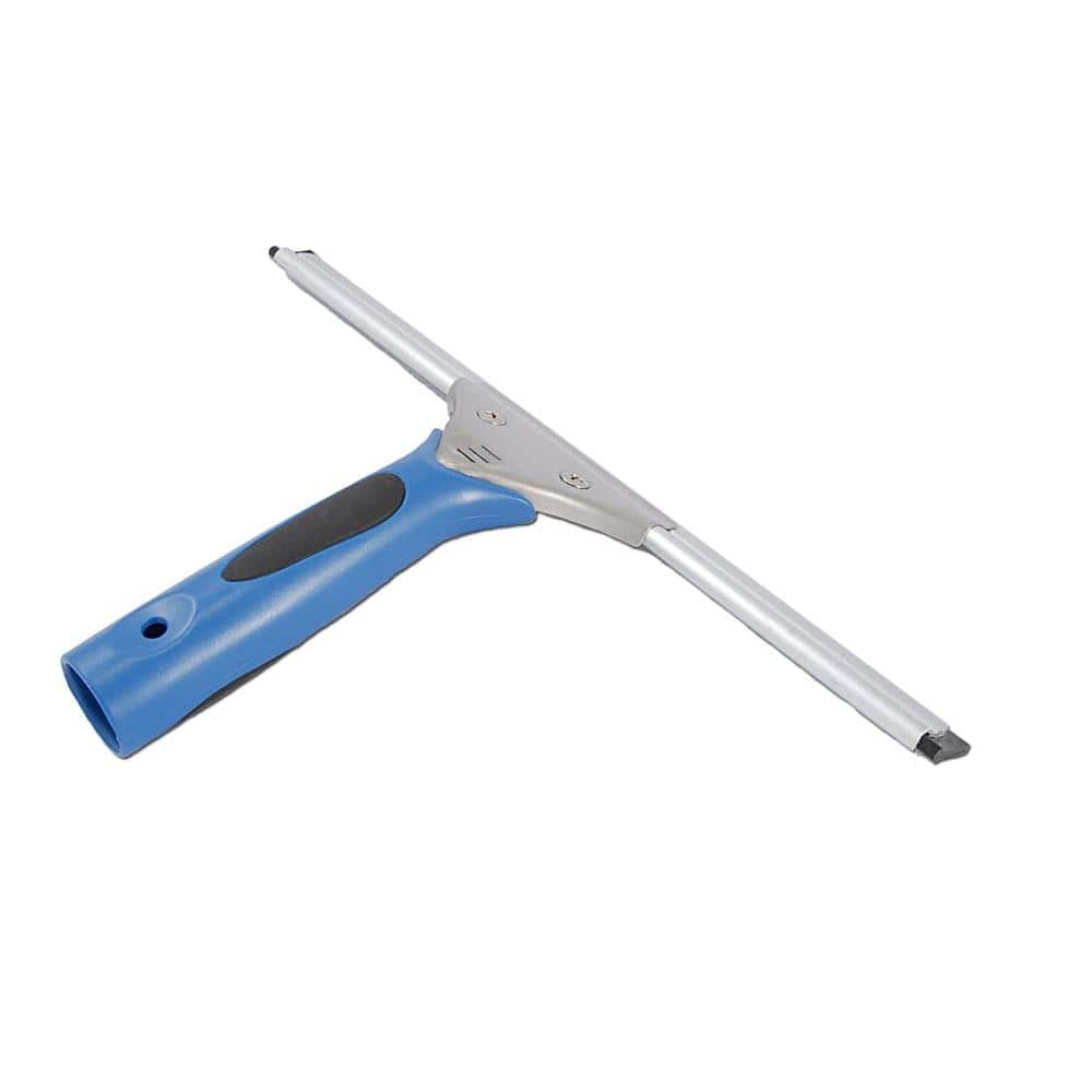 Ettore 12-Inch Stainless Steel ProGrip Squeegee