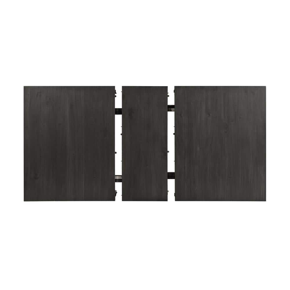 Cottage Charm Two-Tone Extendable Dining Table with Storage