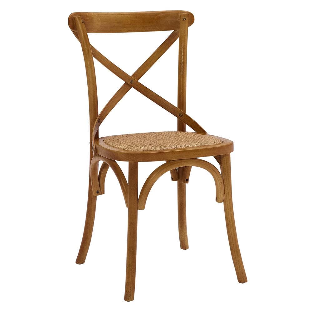MODWAY Gear Walnut Dining Side Chair EEI-1541-WAL - The Home