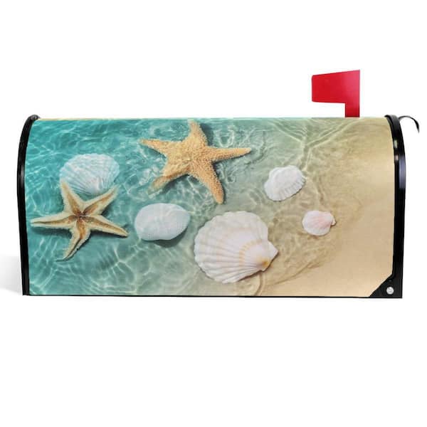 Mr. Garden 18 in. x 21 in. Starfish Magnetic Mailbox Cover Decoration