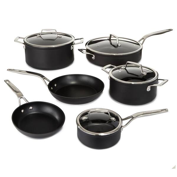 BergHOFF Essentials 10Piece Hard Anodized Aluminum Nonstick Cookware