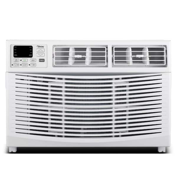 10,000 BTU 115 Volts Window Unit Cools 450 sq. ft. with Remote Control in White