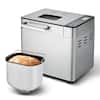 SIMZLIFE 2 lb. Silver Bread Maker with 13 Programs for 3
