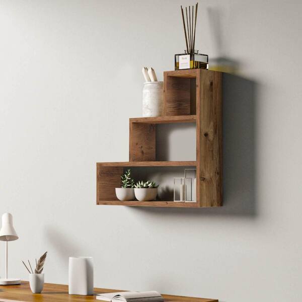 Farmhouse - Wall Mounted Shelves - Shelving - The Home Depot