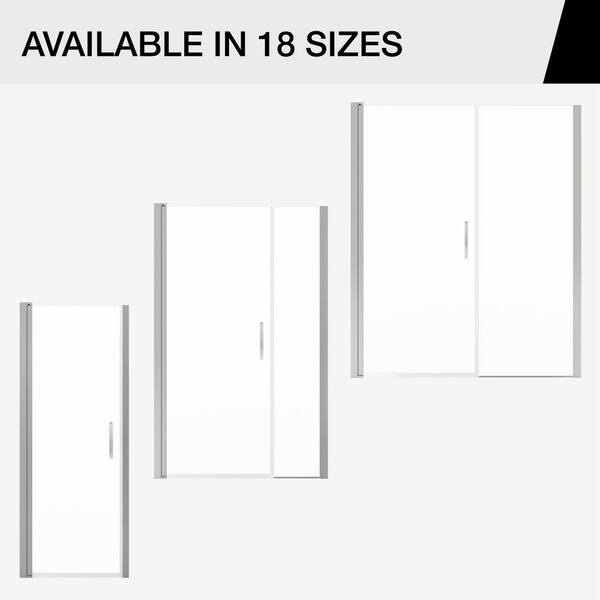MAAX Manhattan 27 in. to 29 in. W in. x 68 in. H Frameless