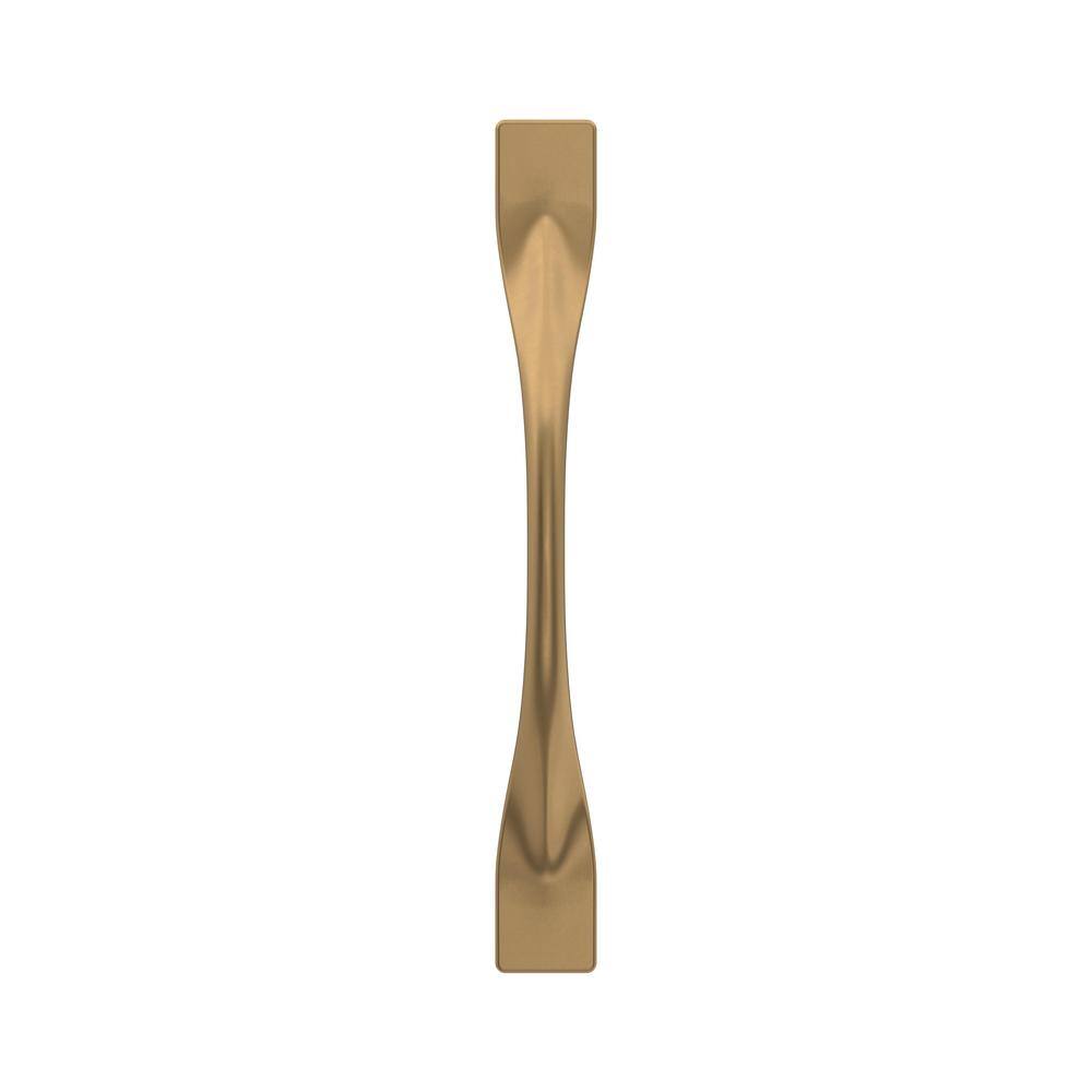 Champagne Bronze Modern Arch Cabinet Pull with Mounting Hardware