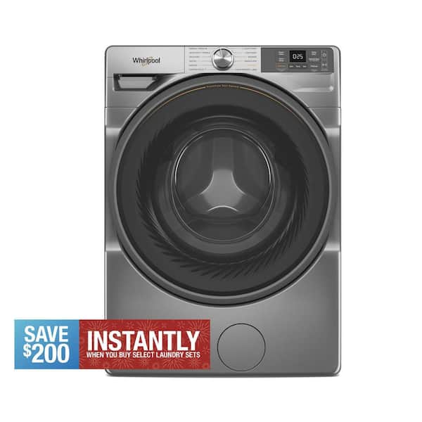 4.5 cu. ft. Front Load Washer in Radiant Silver with FreshFlow Vent System