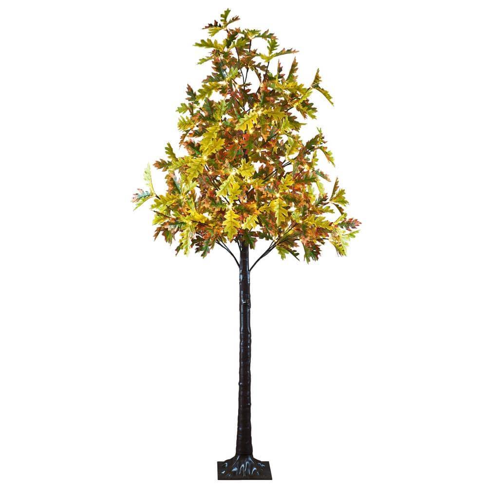 LED Cherry Blossoms Bonsai Tree Lamp 18 Inch, 28 LED Silicon Tree