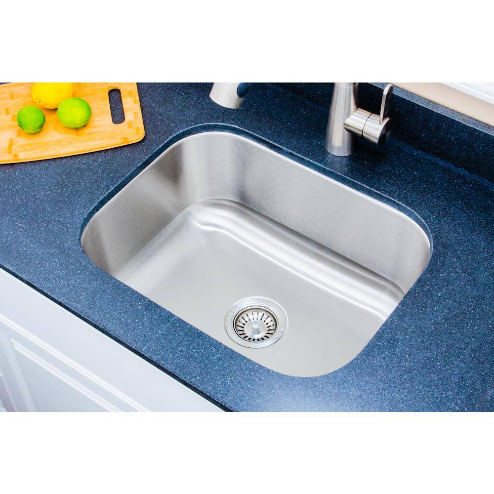 23'' Undermount Single Bowl Stainless Steel Kitchen Sink