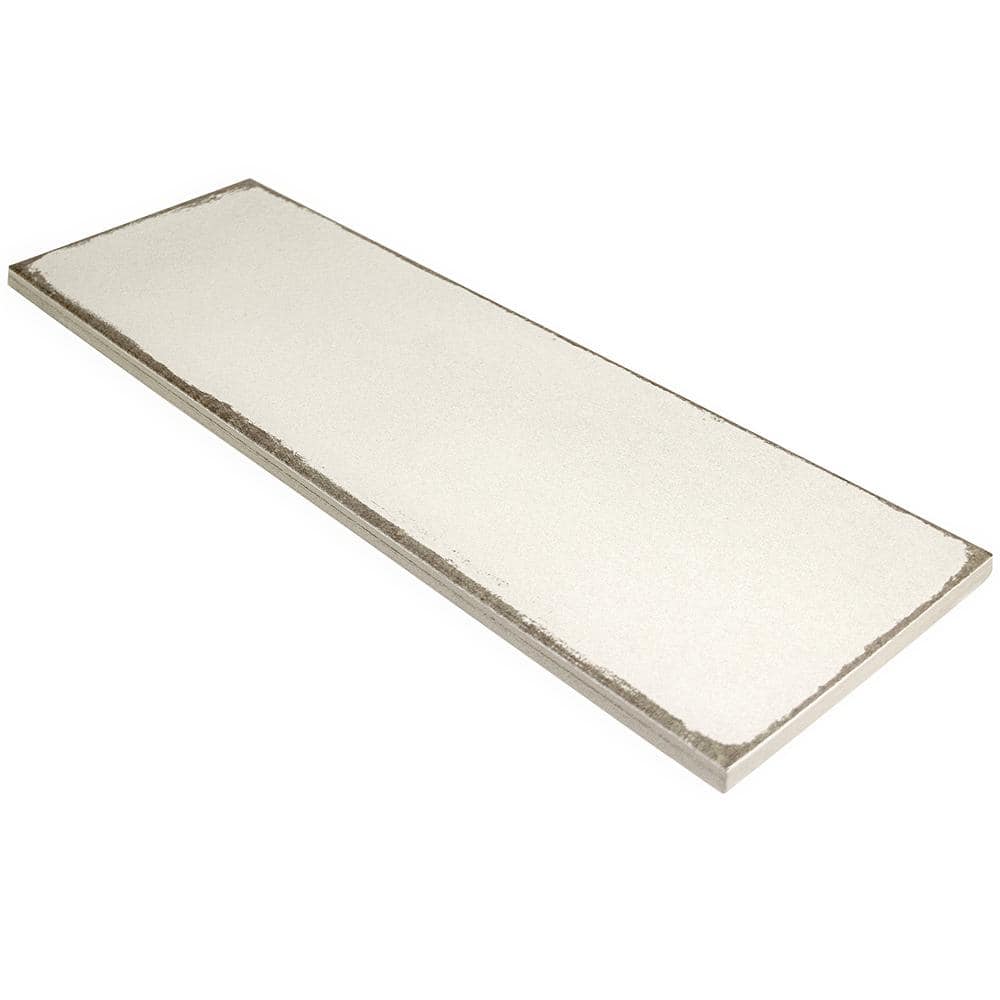 Santa Fe White 4 in. x 0.35 in. Polished Ceramic Tile Sample price history on PriceWatchPro