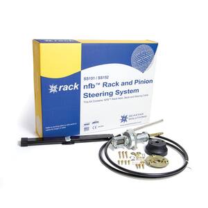 18 SeaStar SSC12418 Rack and Pinion Steering Cable Assembly 18 SeaStar SSC12418 Rack and Pinion Steering Cable Assembly