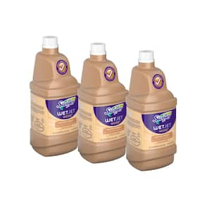 Swiffer WetJet 42 oz. Wood Floor Cleaner Refill (4-Pack) 040095600068 - The  Home Depot