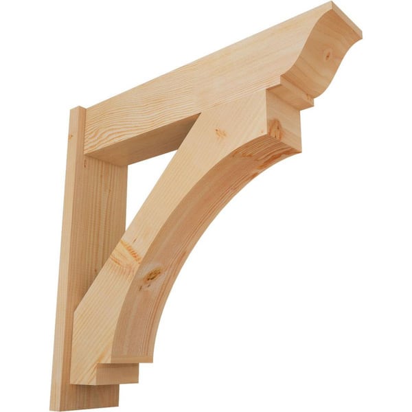 Ekena Millwork 8 in. x 32 in. x 32 in. Douglas Fir Imperial Traditional Smooth Outlooker