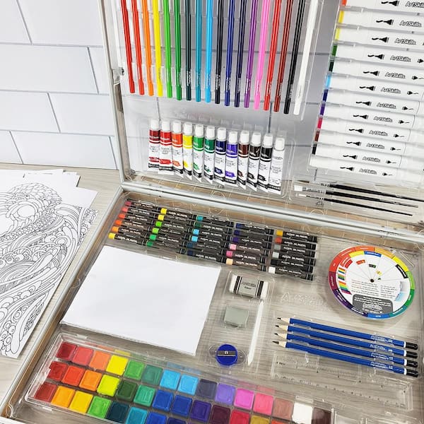 ArtSkills Premium Artist Studio Painting and Drawing Art Set with