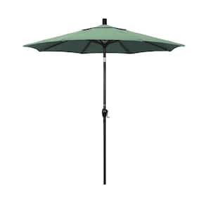 7-1/2 ft. Aluminum Push Tilt Patio Market Umbrella in Spa Pacifica