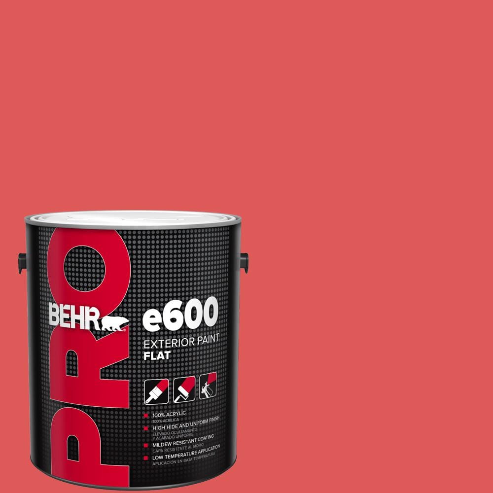 1 gal. #150B-6 Firecracker Flat Exterior Paint price history on PriceWatchPro