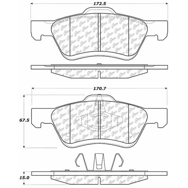 Centric Parts Disc Brake Pad Set