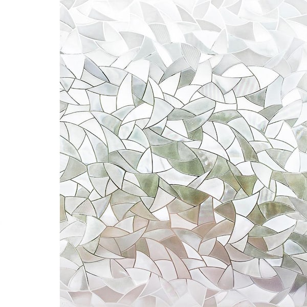 35.4 in. x 78.7 in. Decorative and Privacy 3D Window Film