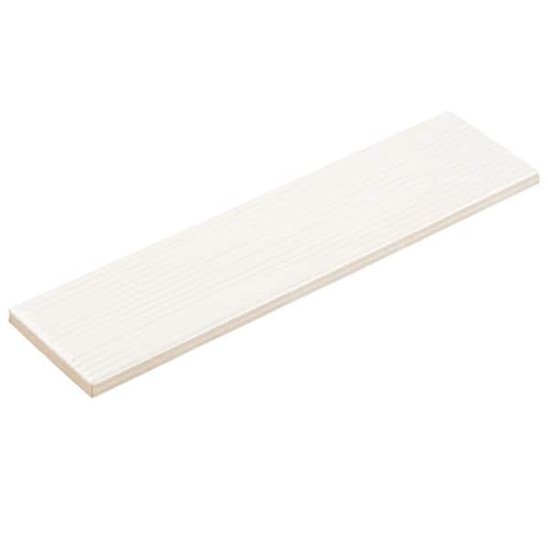 Forma Haze 3 in. x 12 in. Porcelain Glossy Textured Subway Wall Tile (4.84 sq. ft. /Case)