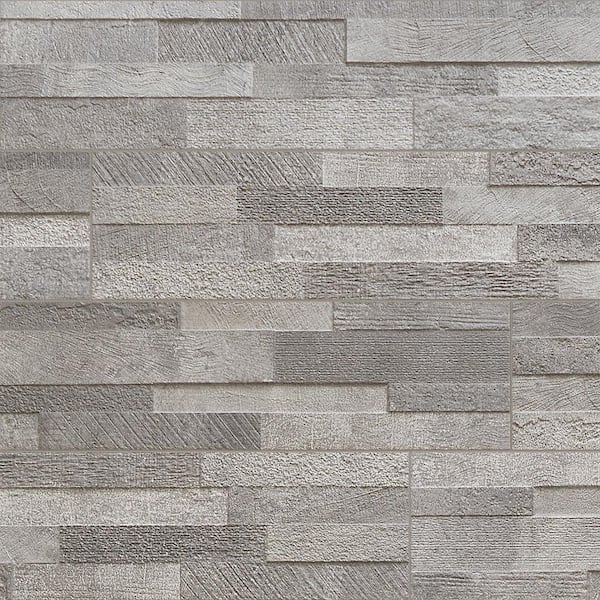 Ivy Hill Tile Holden Gray Ledger Panel 5.82 in. x 23.74 in. Textured ...