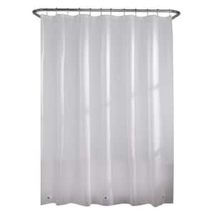 Hookless RBH14BS01 Polyester with PEVA Snap-in Shower Curtain Liner Bright 70 x 