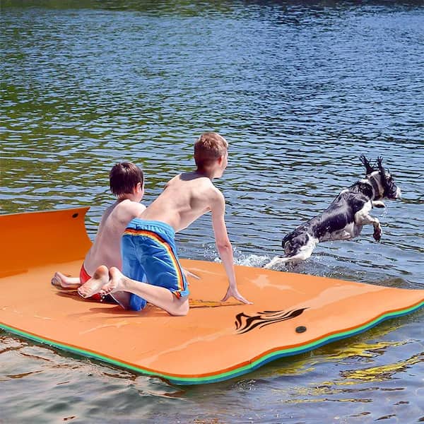 Floating Pad Large Outdoor Foam Swimming Pool Water Mat Blanket Float Bed  Raft🐠