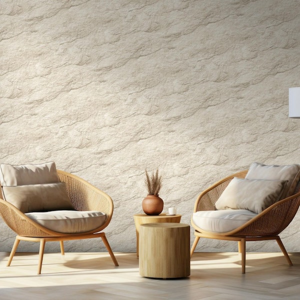Stone Serenity Luxurious Stone Natural Wallpaper