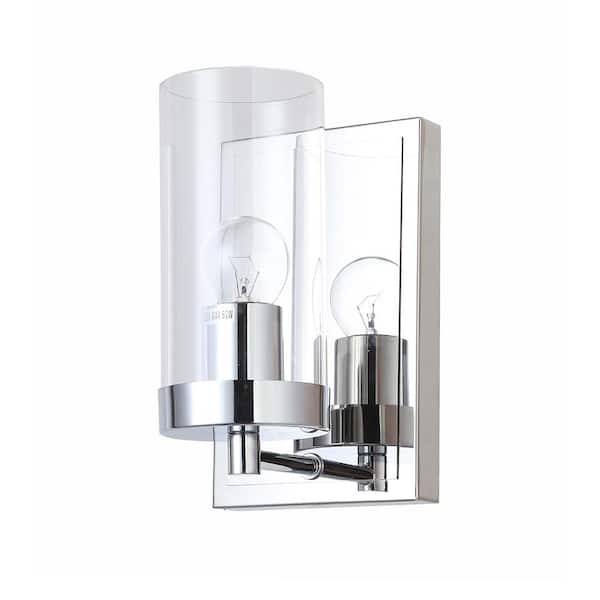 Unbranded Novah 1-Light Chrome Sconce