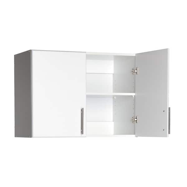 Prepac Elite 32-in W x 24-in H Wood Composite White Wall-mount Utility Storage Cabinet