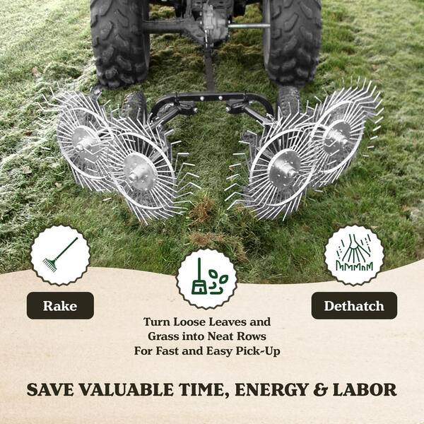 Homemade acreage rake sales