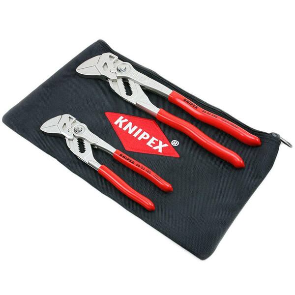 KNIPEX 10 in. Cobra Water Pump and Hose Clamp Pliers Set with