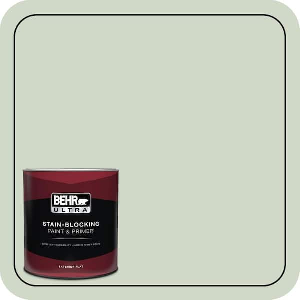 BEHR ULTRA 1 qt. Home Decorators Collection #HDC-CT-25 Bayberry Frost Flat Exterior Paint & Primer