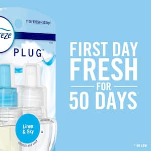 Plug 0.87 oz. Downy Calm Scent Automatic Air Freshener Refill (2-Refills)