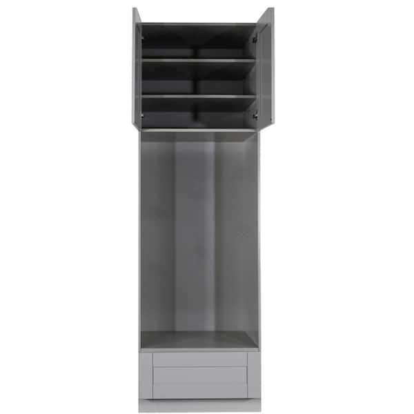 30 Inch x 96 Inch x 27 Inch Single Oven Pantry